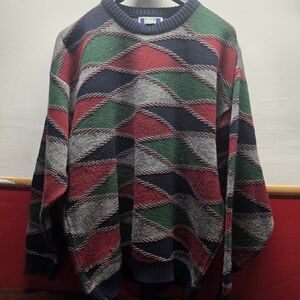 Vibrant Men's Crewneck Sweater